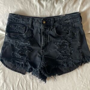 AEO vintage high rise festival shorts
